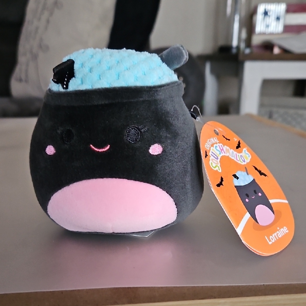 4.5" Lorraine The Cauldron Halloween Squishmallow 2024
